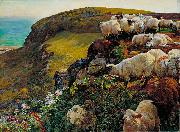 William Holman Hunt Our English Coasts Sweden oil painting artist